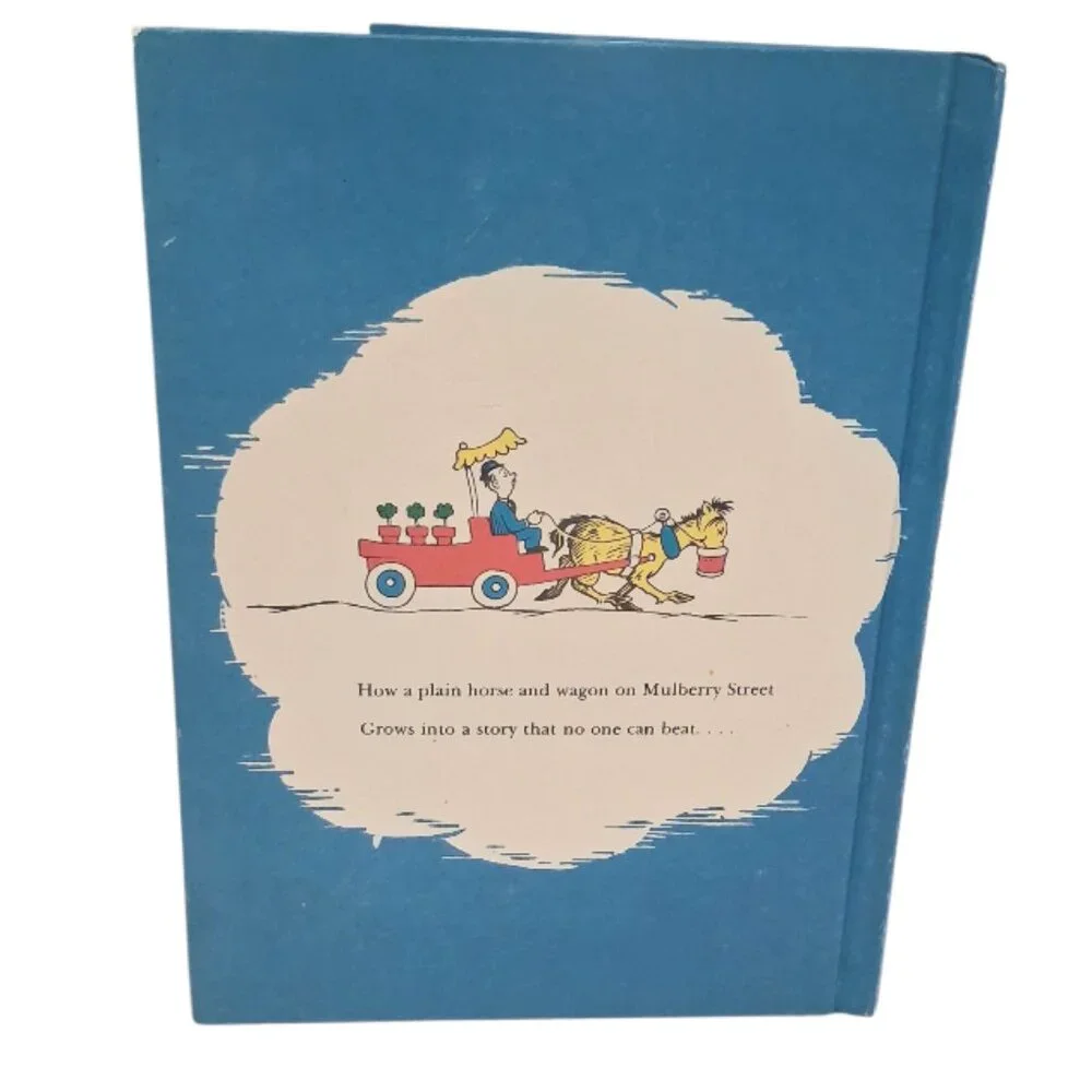 And I Think I Saw It On Mulberry Street Dr. Suess (1937, Vintage BCE, Banned)
